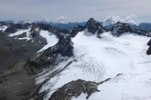 Großer Piz Buin mit Ochsentaler Gletscher