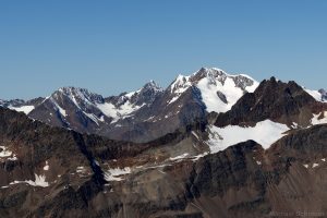 Wildspitze mit Rofenkarferner gesehen vom Hinteren Seelenkogel