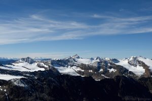 vergletscherte Ötztaler Alpen gesehen vom Hinteren Seelenkogel