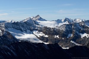 Hintere Schwärze mit Schalfferner gesehen vom Hinteren Seelenkogel