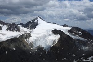 Similaun mit Niederjochferner gesehen vom Saykogel