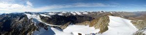 Ötztaler Alpen und Seelenferner gesehen vom Hinteren Seelenkogel