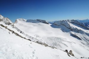 Hoher Weißzint mit Gliderferner, Aufstieg Hochfeiler