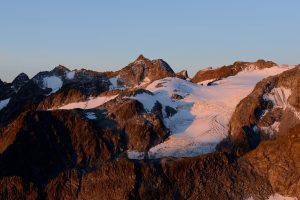 Schrandele und Vorderer Wilder Turm mit Berglasferner gesehen von der Rinnenspitze