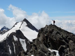 Überschreitung Firmisanschneide zum Schalfkogel