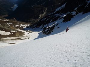 Weißseespitze, Aufstieg Münchner Variante