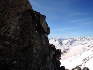 Vordere Hintereisspitze Kletterpassage