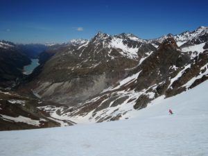 Weißseespitze - Abfahrt Münchner Variante