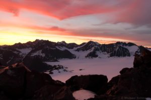 Sonnenaufgang Gepatschferner