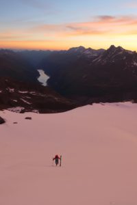 Skitour zum Sonnenaufgang