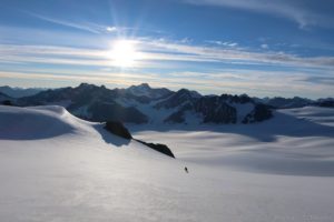 Abfahrt Weißseespitze