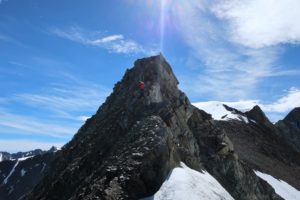 Aufstieg Taschach Hochjoch - Richtung Petersenspitze