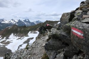 Aufstieg Rettenbachjoch