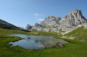 Bödenseen (L. dei Piani) und Innichriedlknoten