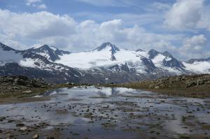 Bergsee vor Fineilspitze