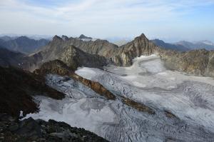 Schrankarkogel und Schrandele mit Schwarzenbergferner