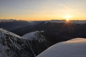 Sonnenaufgang Ampferstein