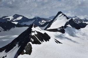Schalfkogel, Westliche Marzellspitze und Hintere Schwärze