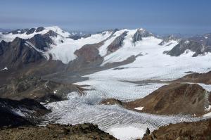 Fluchtkogel und Hochvernagtspitze mit Gr. Vernagtferner
