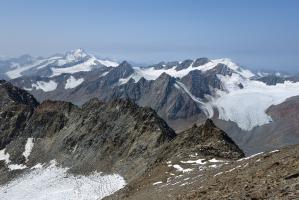 Weißkugel, Fluchtkogel und Weißseespitze